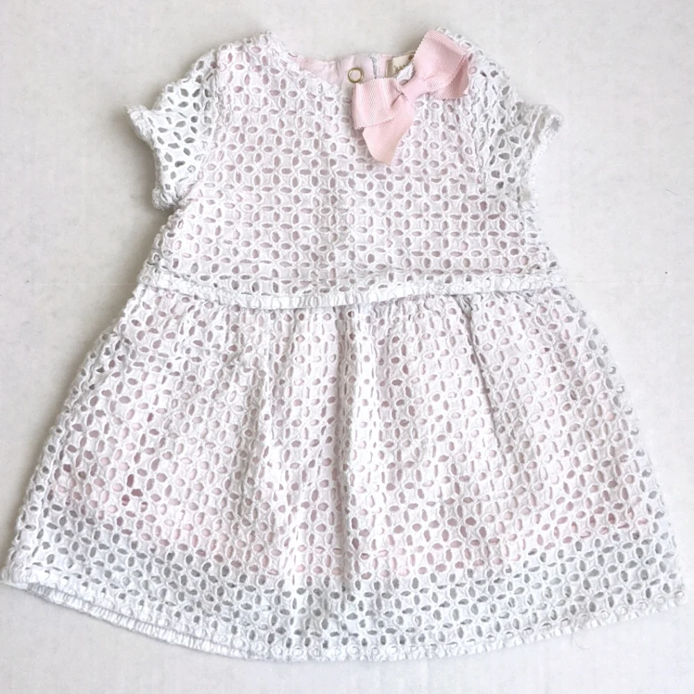 Kate Spade kids eyelet dress
